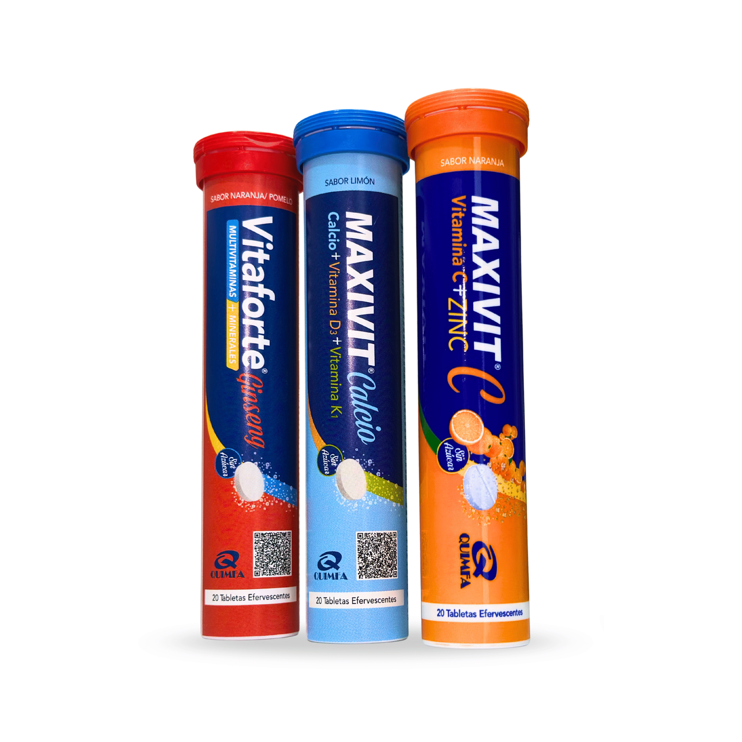 Vitaminas efervescentes - MaxVit