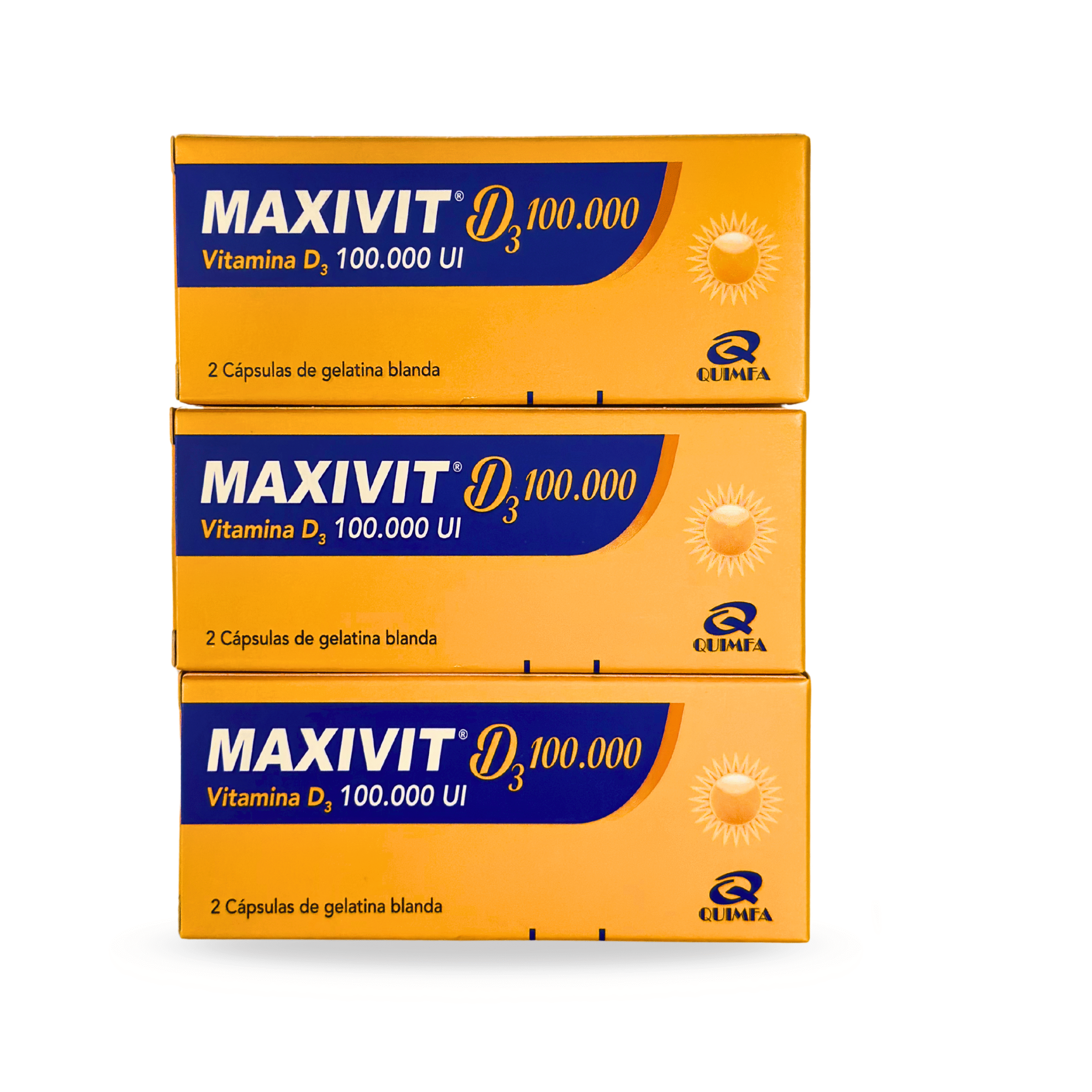 Vitamina D 100.000 UI - MaxVit